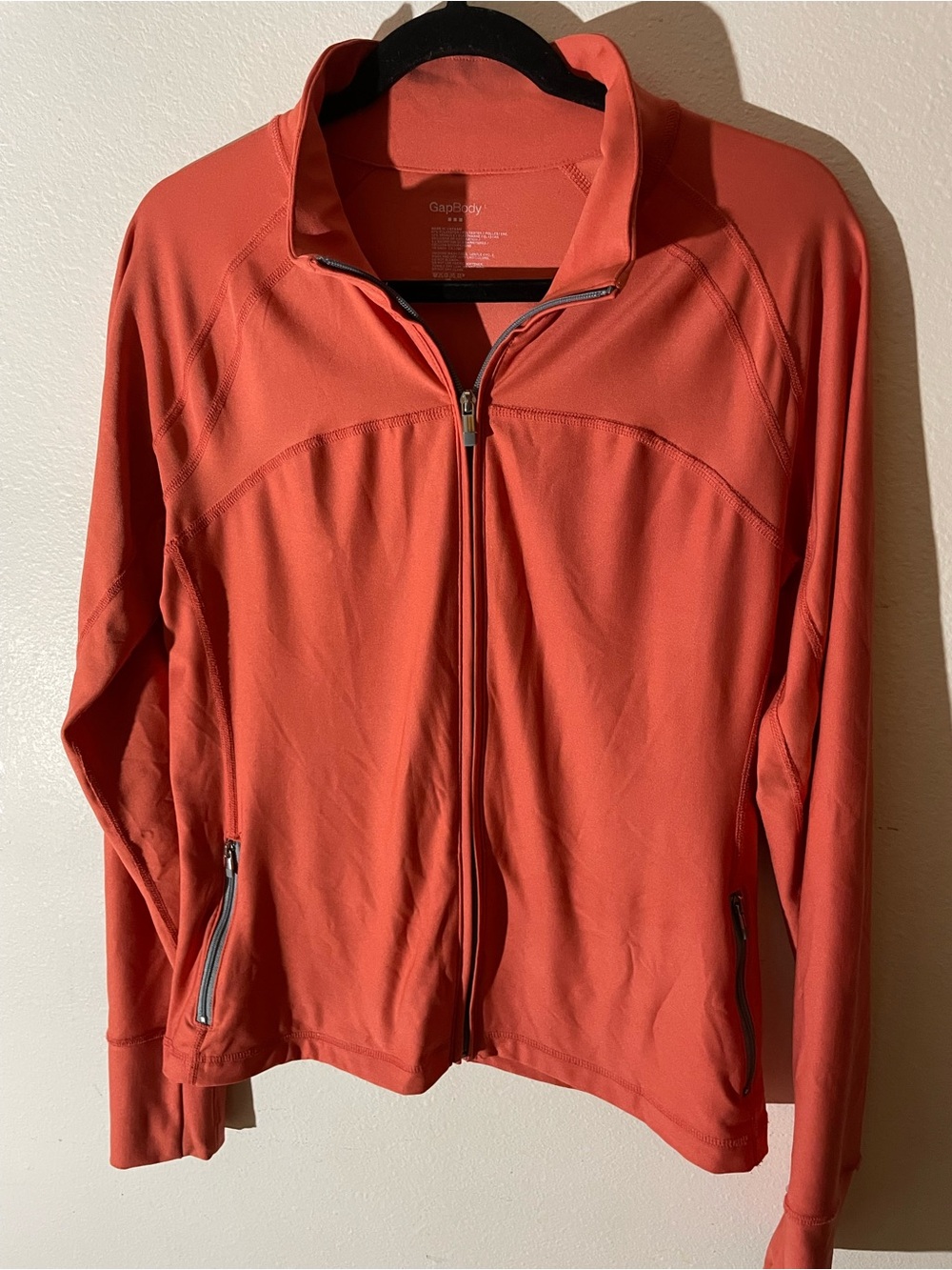 GapBody Coral Lightweight Zip-Front Utility Jacket